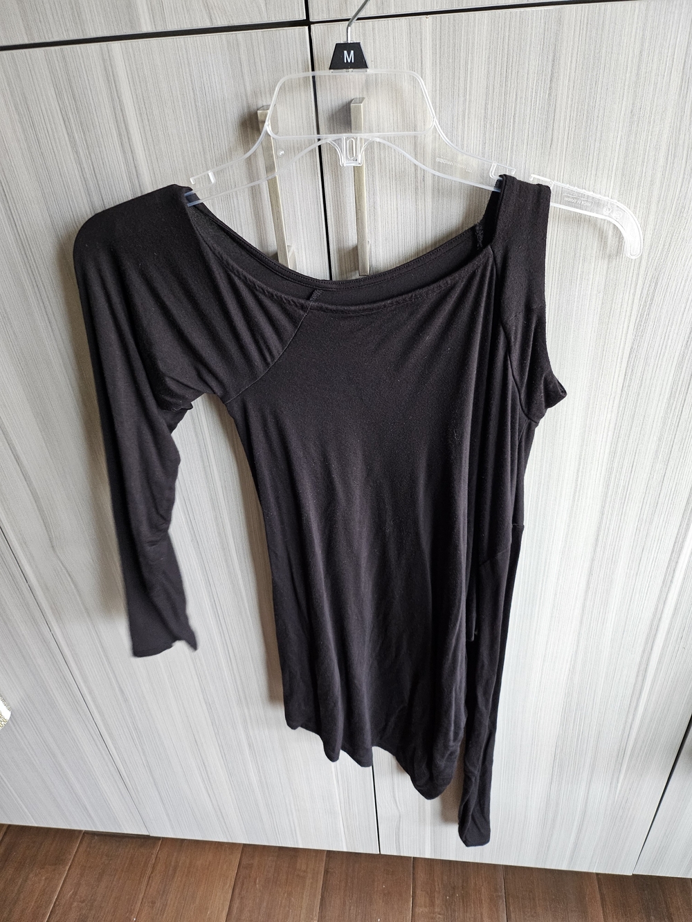 Black One-Shoulder Women’s Top - Brand Michael Kors